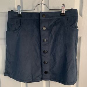 Express Blue Skirt